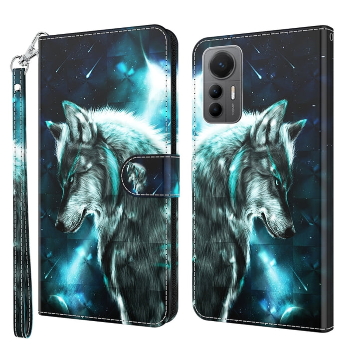 Patrón de pintura 3D TPU + funda de teléfono de cuero PU, For OPPO Find X5, For OPPO Find X5 Pro, For OPPO Reno7 5G/Find X5 Lite, For vivo Y72 5G, For Xiaomi Redmi 10A, For Xiaomi Poco M4 5G/Redmi 10 5G, For Xiaomi 12 Lite 4G/5G