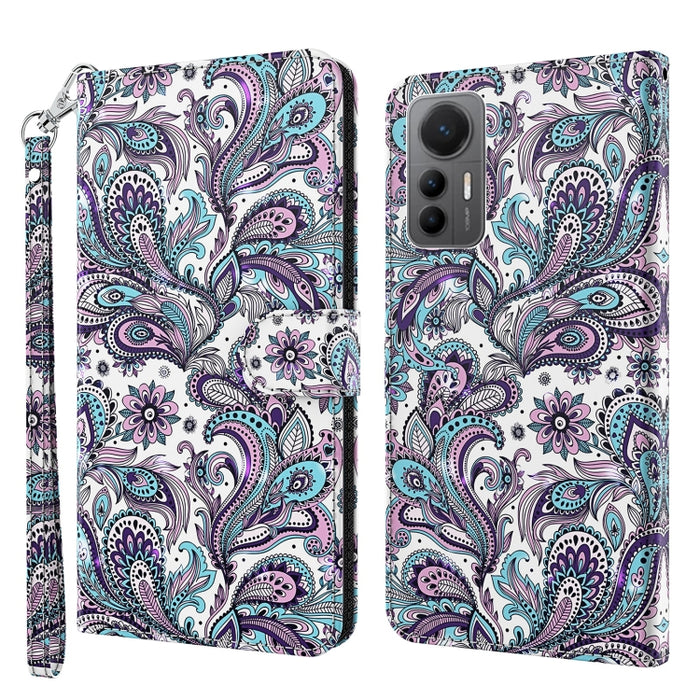 Patrón de pintura 3D TPU + funda de teléfono de cuero PU, For OPPO Find X5, For OPPO Find X5 Pro, For OPPO Reno7 5G/Find X5 Lite, For vivo Y72 5G, For Xiaomi Redmi 10A, For Xiaomi Poco M4 5G/Redmi 10 5G, For Xiaomi 12 Lite 4G/5G