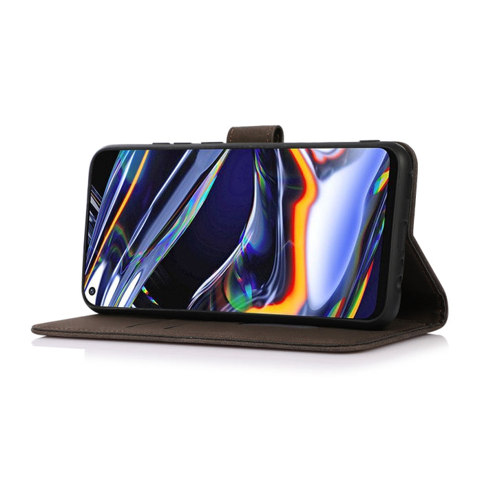 KHAZNEH Estuche para teléfono de cuero con textura mate, For Xiaomi Redmi A1, For Xiaomi Poco M4 5G/M5 5G