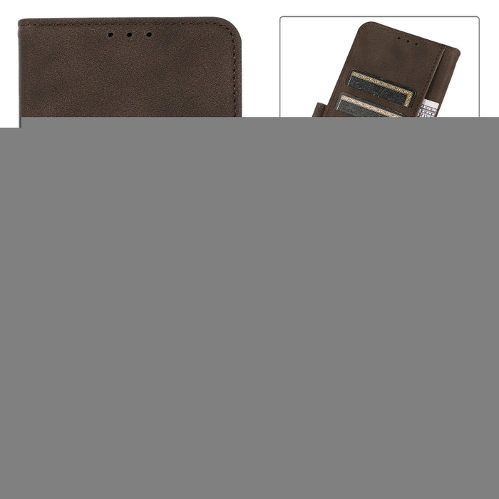 KHAZNEH Estuche para teléfono de cuero con textura mate, For Xiaomi Redmi A1, For Xiaomi Poco M4 5G/M5 5G