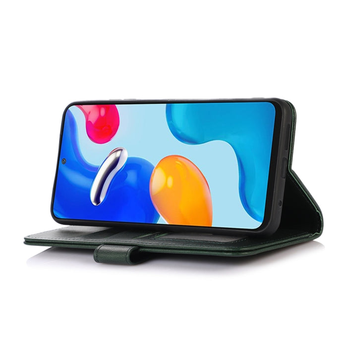 Estuche para teléfono de cuero con textura de vaca, For Xiaomi Poco M5 4G/Poco M4 5G/M5 5G
