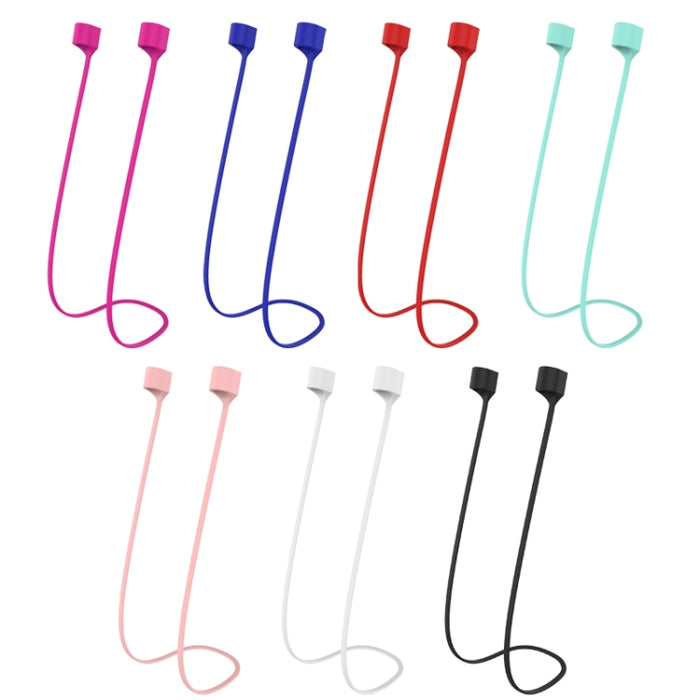Auricular Bluetooth Cuerda anti-perdida Cordón de silicona magnético