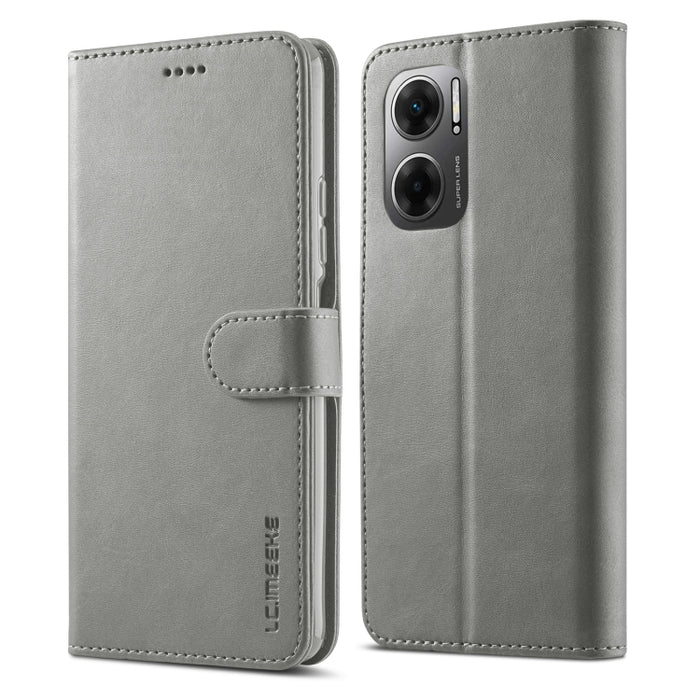 LC.IMEEKE Estuche para teléfono de cuero con textura de becerro, For Xiaomi Redmi 10 5G, For Xiaomi Poco M5, For Xiaomi Poco M4 5G, For Xiaomi Redmi Note 11E 5G, For Xiaomi Redmi 10 Prime＋5G, For Xiaomi Redmi 11 Prime 5G