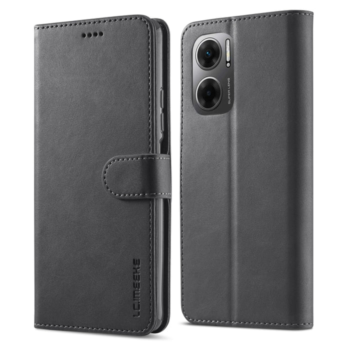 LC.IMEEKE Estuche para teléfono de cuero con textura de becerro, For Xiaomi Redmi 10 5G, For Xiaomi Poco M5, For Xiaomi Poco M4 5G, For Xiaomi Redmi Note 11E 5G, For Xiaomi Redmi 10 Prime＋5G, For Xiaomi Redmi 11 Prime 5G