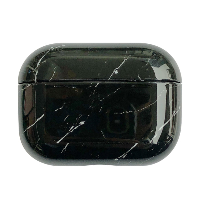 Estuche protector para auriculares inalámbricos con patrón de mármol