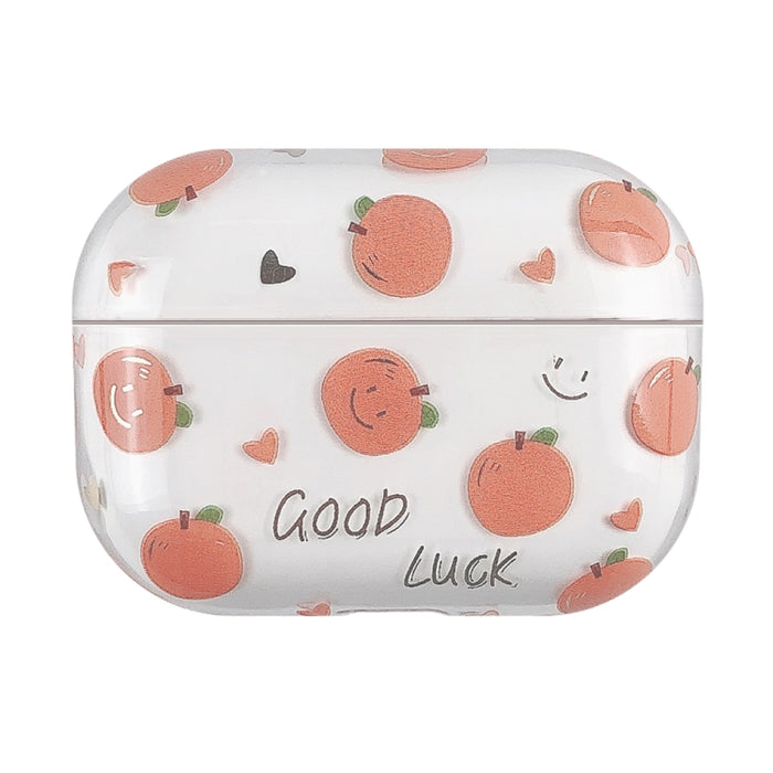 Estuche protector rígido para auriculares PC con patrón de frutas bronceadoras