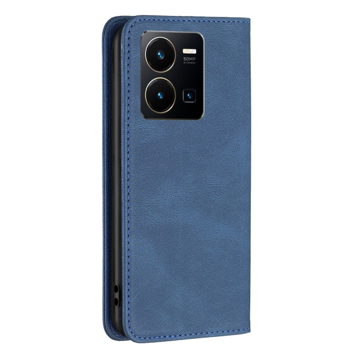 Estuche de teléfono de cuero antirrobo con bloqueo RFID magnético, For vivo Y35/Y22, For Xiaomi Redmi A1/A1+, For Samsung Galaxy A04 4G, For Samsung Galaxy A23E 5G