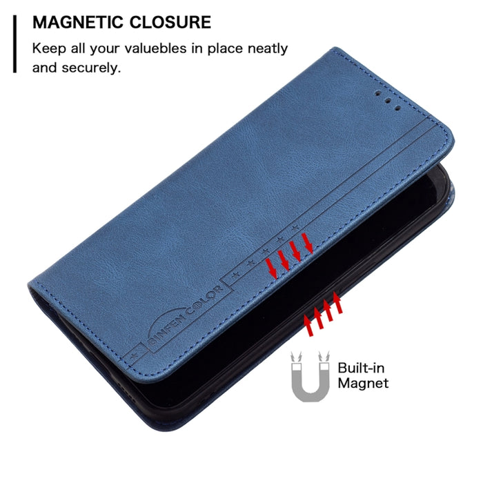 Estuche de teléfono de cuero antirrobo con bloqueo RFID magnético, For vivo Y35/Y22, For Xiaomi Redmi A1/A1+, For Samsung Galaxy A04 4G, For Samsung Galaxy A23E 5G
