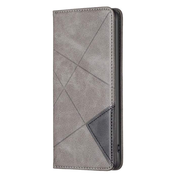 Estuche para teléfono de cuero magnético invisible prismático, For vivo Y35/Y22, For Xiaomi Redmi A1/Redmi A1+, For Samsung Galaxy A04 4G, For Samsung Galaxy A23e 5G