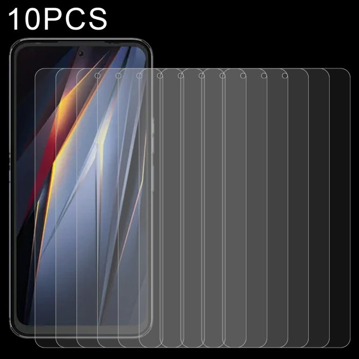 10pcs 0.26mm 9H 2.5D Película de vidrio templado, For TECNO Pova Neo 2 (10 PCS), For ZTE Axon 30S (10 PCS), For Xiaomi Civi 2 / 12 Lite NE / 13 Lite / Civi 3 (10 PCS), For Ulefone Note 14 (10 PCS), For DOOGEE S51 (10 PCS)