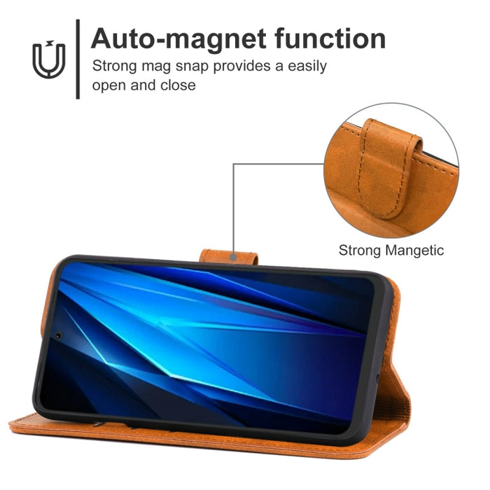 Funda de cuero para teléfono, For Doogee S51, For OPPO A17, For OPPO A77s, For Tecno Pova Neo 2, For Ulefone Note 14, For Xiaomi Civi 2, For Xiaomi Redmi Note 11R, For ZTE Axon 30S
