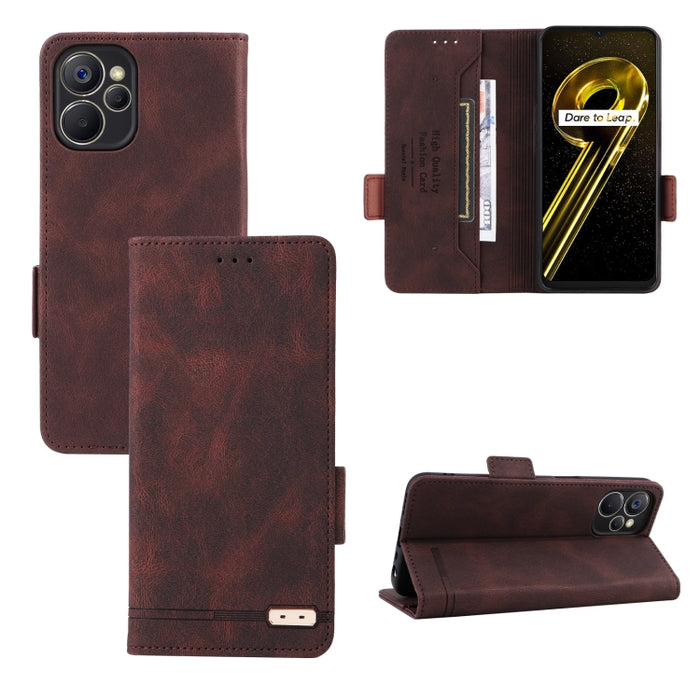 Funda de cuero para teléfono con cierre magnético, For Realme 9i 5G, For Xiaomi Redmi Note 11S / Poco M4 Pro 5G, For Samsung Galaxy A04 4G, For Sony Xperia 5 IV, For Sharp Aquos Sense7 Plus, For OPPO Reno8 5G, For OPPO Reno8 Pro 5G