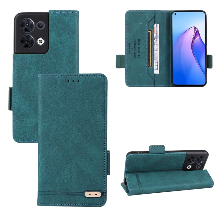 Funda de cuero para teléfono con cierre magnético, For Realme 9i 5G, For Xiaomi Redmi Note 11S / Poco M4 Pro 5G, For Samsung Galaxy A04 4G, For Sony Xperia 5 IV, For Sharp Aquos Sense7 Plus, For OPPO Reno8 5G, For OPPO Reno8 Pro 5G