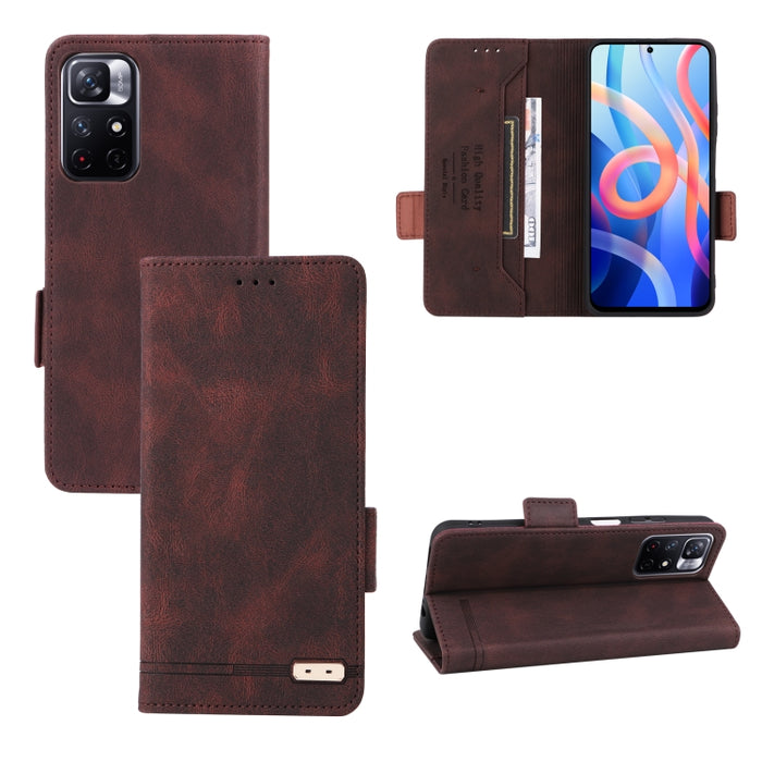 Funda de cuero para teléfono con cierre magnético, For Realme 9i 5G, For Xiaomi Redmi Note 11S / Poco M4 Pro 5G, For Samsung Galaxy A04 4G, For Sony Xperia 5 IV, For Sharp Aquos Sense7 Plus, For OPPO Reno8 5G, For OPPO Reno8 Pro 5G