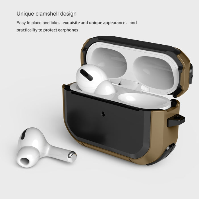 Estuche protector de TPU Thunder Mecha a prueba de golpes para auriculares inalámbricos