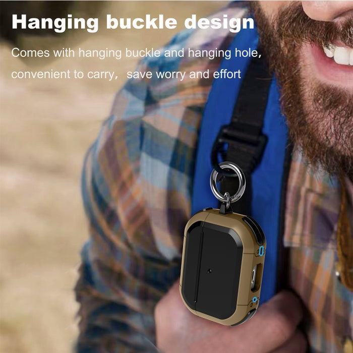 Estuche protector de TPU Thunder Mecha a prueba de golpes para auriculares inalámbricos