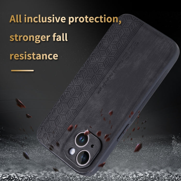 Estuche para teléfono con sensación de piel en relieve AZNS 3D, For iPhone 14, For iPhone 14 Plus, For iPhone 13, For Samsung Galaxy A33 5G, For Samsung Galaxy A53 5G, For Samsung Galaxy A73 5G, For Samsung Galaxy A23, For Samsung Galaxy A13           ...