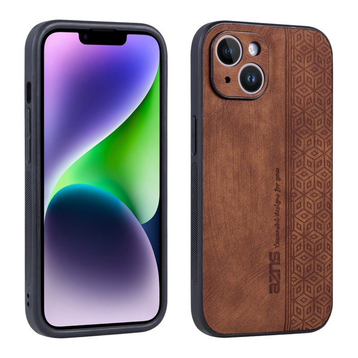 Estuche para teléfono con sensación de piel en relieve AZNS 3D, For iPhone 14, For iPhone 14 Plus, For iPhone 13, For Samsung Galaxy A33 5G, For Samsung Galaxy A53 5G, For Samsung Galaxy A73 5G, For Samsung Galaxy A23, For Samsung Galaxy A13           ...