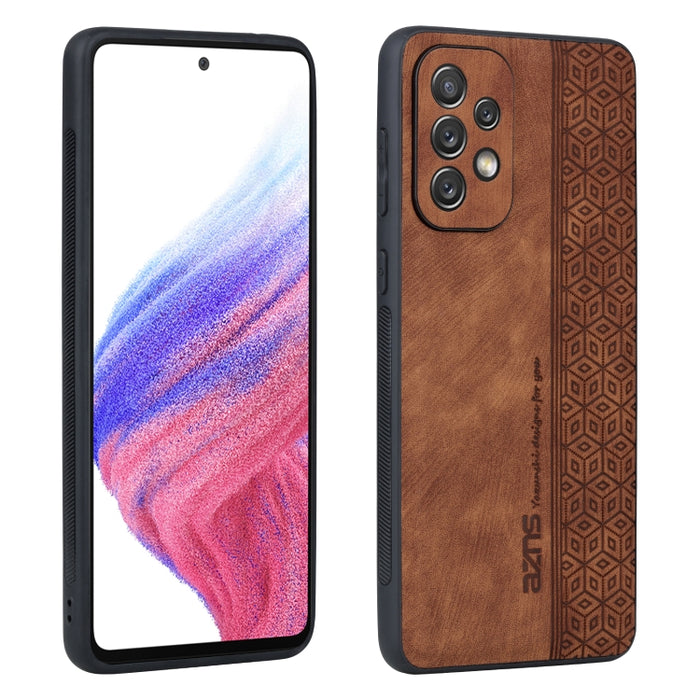 Estuche para teléfono con sensación de piel en relieve AZNS 3D, For iPhone 14, For iPhone 14 Plus, For iPhone 13, For Samsung Galaxy A33 5G, For Samsung Galaxy A53 5G, For Samsung Galaxy A73 5G, For Samsung Galaxy A23, For Samsung Galaxy A13           ...