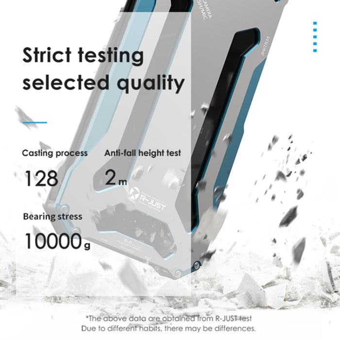 R-JUST RJ17 Caja de teléfono de metal blindado a prueba de golpes