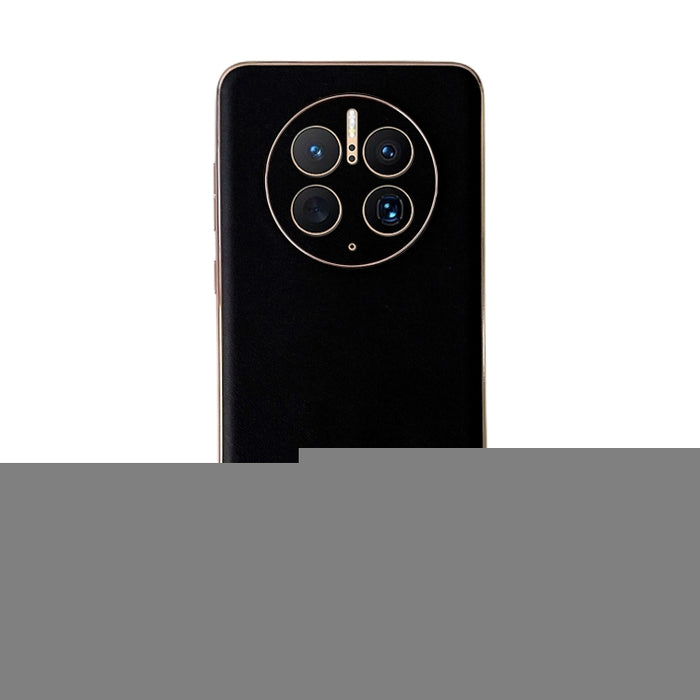 Estuche para teléfono Nano Plating de la serie Xiaoya de cuero genuino, For Huawei Mate 50 Pro, For Huawei Mate 50, For Xiaomi Redmi Note 11 Pro 4G Global/5G Global/Note 11E Pro, For Xiaomi Redmi Note 11 Global/Note 11S 4G