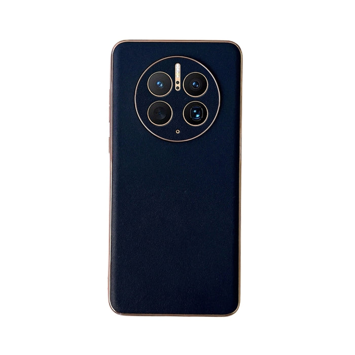 Estuche para teléfono Nano Plating de la serie Xiaoya de cuero genuino, For Huawei Mate 50 Pro, For Huawei Mate 50, For Xiaomi Redmi Note 11 Pro 4G Global/5G Global/Note 11E Pro, For Xiaomi Redmi Note 11 Global/Note 11S 4G