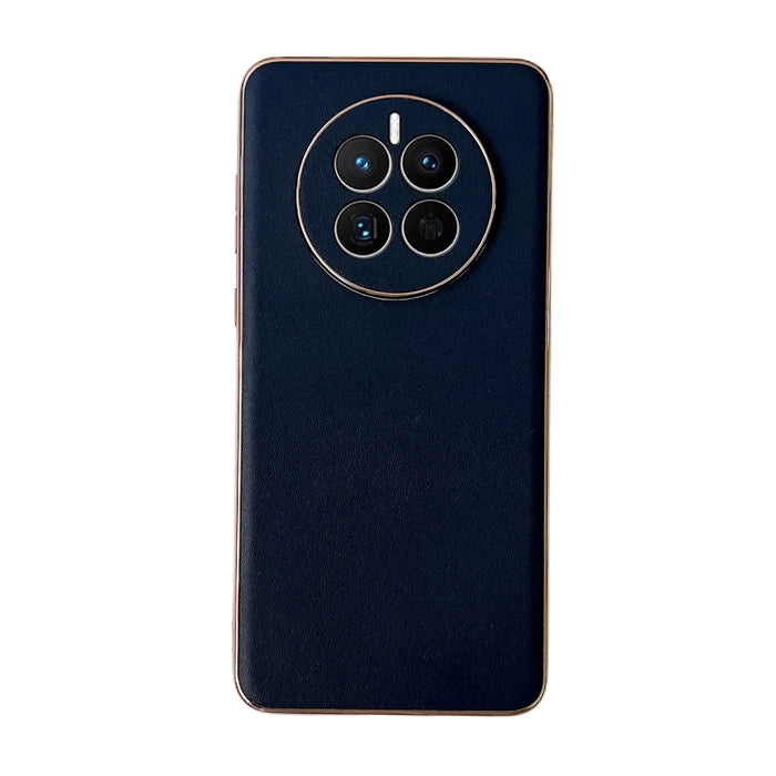 Estuche para teléfono Nano Plating de la serie Xiaoya de cuero genuino, For Huawei Mate 50 Pro, For Huawei Mate 50, For Xiaomi Redmi Note 11 Pro 4G Global/5G Global/Note 11E Pro, For Xiaomi Redmi Note 11 Global/Note 11S 4G