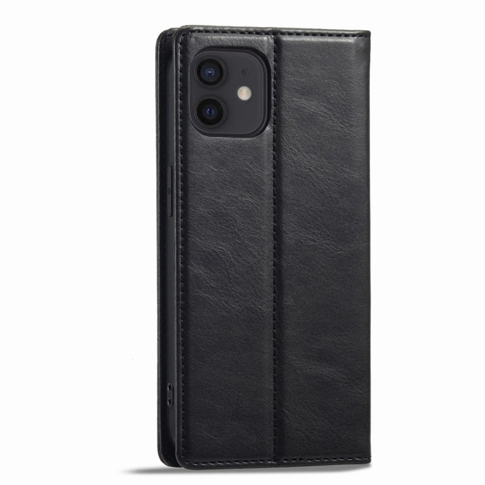 LC.IMEEKE RFID Funda de cuero antirrobo para teléfono, For iPhone 12 mini, For iPhone 11, For iPhone 11 Pro, For iPhone 11 Pro Max