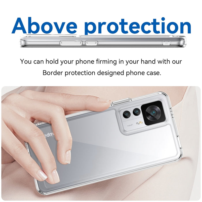 Caja colorida del teléfono de acrílico + TPU de la serie, For Huawei Mate 50E, For Xiaomi Redmi K50 Ultra/Xiaomi 12T/Xiaomi 12T Pro, For Xiaomi 12T Pro