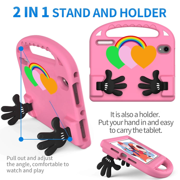 Estuche pequeño para tableta Love Palm Holder EVA, For iPad mini 2024 /mini 6, For iPad 10.2 / iPad Pro 10.5, For iPad mini 2024 / mini 6, For Samsung Tab S6 Lite, For Walmart Onn 8 inch, For Samsung Galaxy Tab A 8.0 2019                               ...