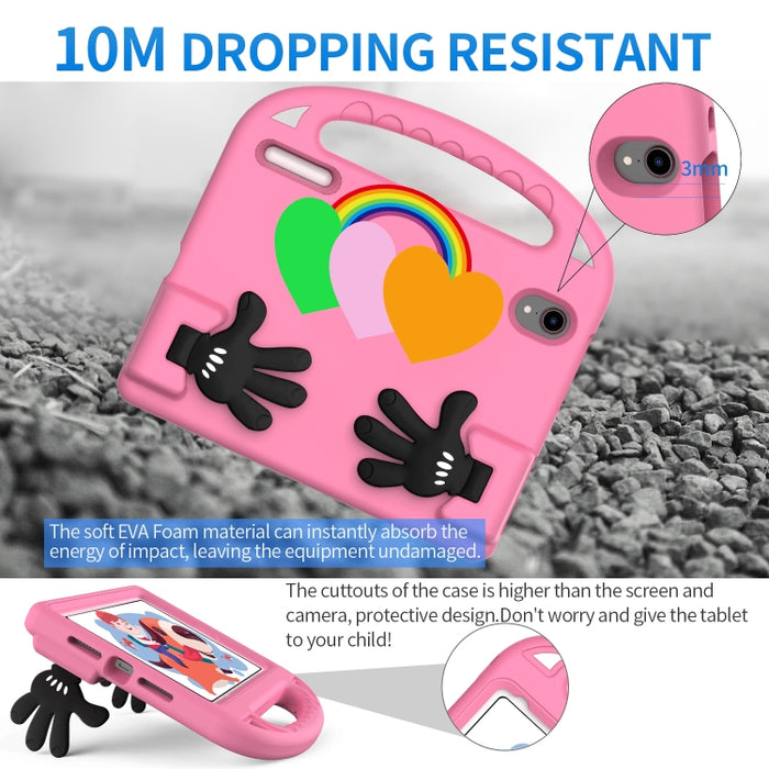 Estuche pequeño para tableta Love Palm Holder EVA, For iPad mini 2024 /mini 6, For iPad 10.2 / iPad Pro 10.5, For iPad mini 2024 / mini 6, For Samsung Tab S6 Lite, For Walmart Onn 8 inch, For Samsung Galaxy Tab A 8.0 2019                               ...