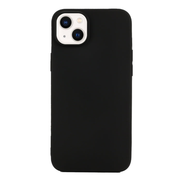 Funda de teléfono de silicona esmerilada de color sólido