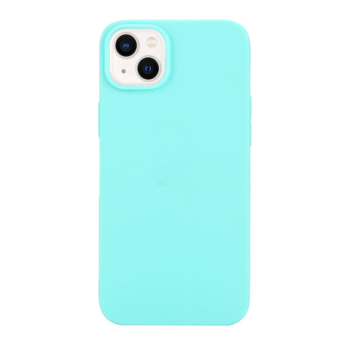 Funda de teléfono de silicona esmerilada de color sólido