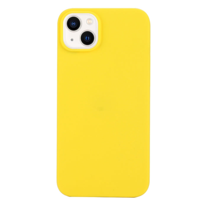 Funda de teléfono de silicona esmerilada de color sólido