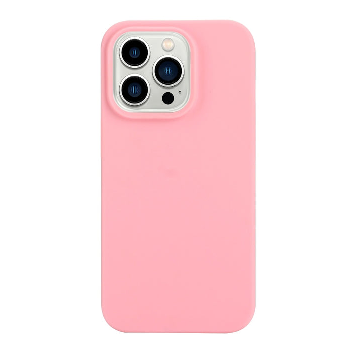 Funda de teléfono de silicona esmerilada de color sólido