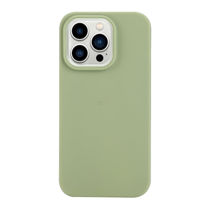 Funda de teléfono de silicona esmerilada de color sólido