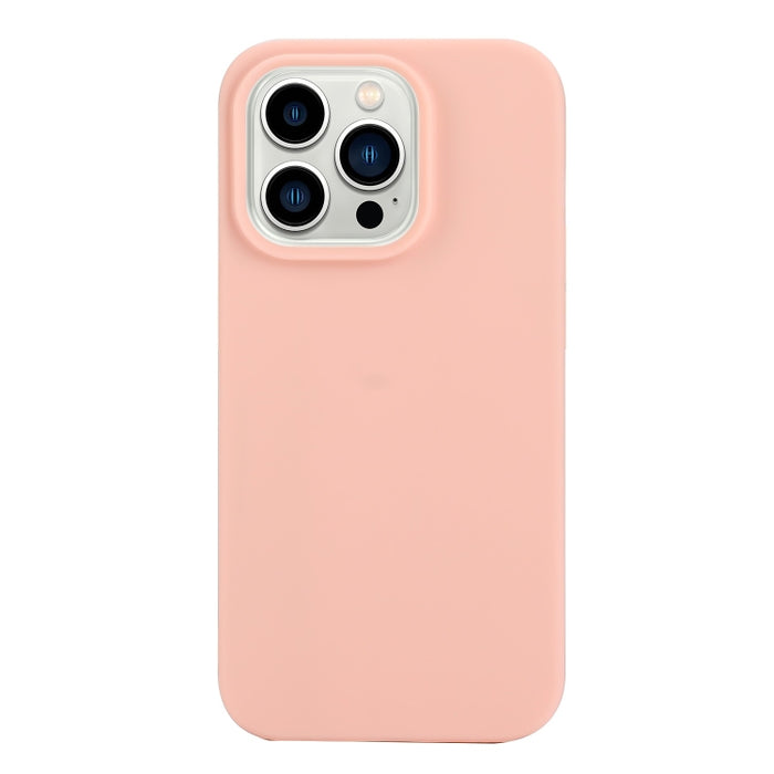 Funda de teléfono de silicona esmerilada de color sólido