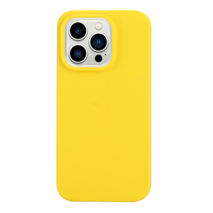 Funda de teléfono de silicona esmerilada de color sólido