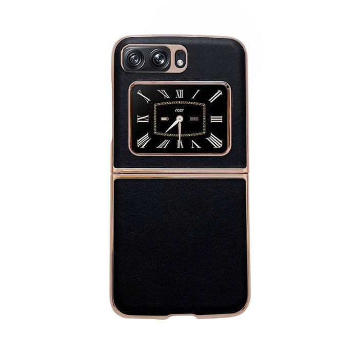 Estuche para teléfono Nano Plating de la serie Xiaoya de cuero genuino, For Sony Xperia 1 IV, For Sony Xperia 10 IV, For vivo X80 5G, For vivo X80 Pro 5G, For Xiaomi Mix Fold 2, For Motorola Moto Razr 2022