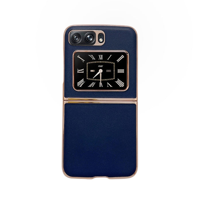 Estuche para teléfono Nano Plating de la serie Xiaoya de cuero genuino, For Sony Xperia 1 IV, For Sony Xperia 10 IV, For vivo X80 5G, For vivo X80 Pro 5G, For Xiaomi Mix Fold 2, For Motorola Moto Razr 2022