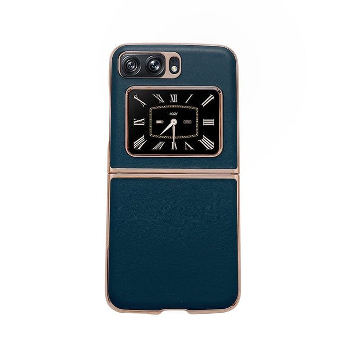 Estuche para teléfono Nano Plating de la serie Xiaoya de cuero genuino, For Sony Xperia 1 IV, For Sony Xperia 10 IV, For vivo X80 5G, For vivo X80 Pro 5G, For Xiaomi Mix Fold 2, For Motorola Moto Razr 2022