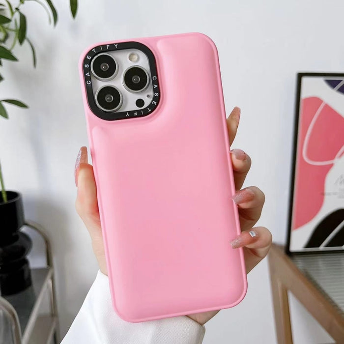 Estuche para teléfono con burbujas de pan de silicona líquida
