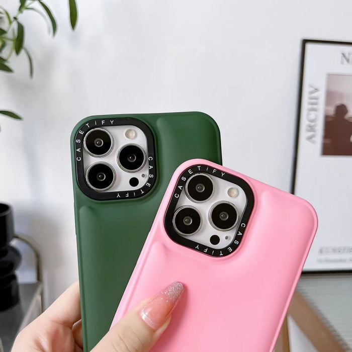 Estuche para teléfono con burbujas de pan de silicona líquida