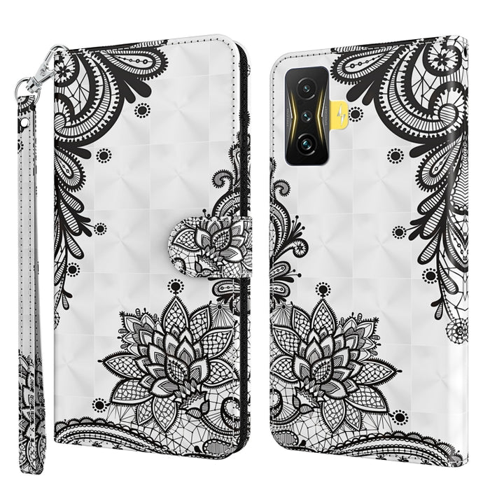 Estuche para teléfono con patrón de pintura 3D TPU + PU, For Xiaomi Poco F4 GT, For Xiaomi Poco M5, For Xiaomi Poco M5S/Redmi Note 10/Note 10S
