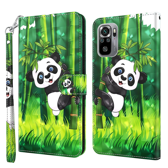 Estuche para teléfono con patrón de pintura 3D TPU + PU, For Xiaomi Poco F4 GT, For Xiaomi Poco M5, For Xiaomi Poco M5S/Redmi Note 10/Note 10S