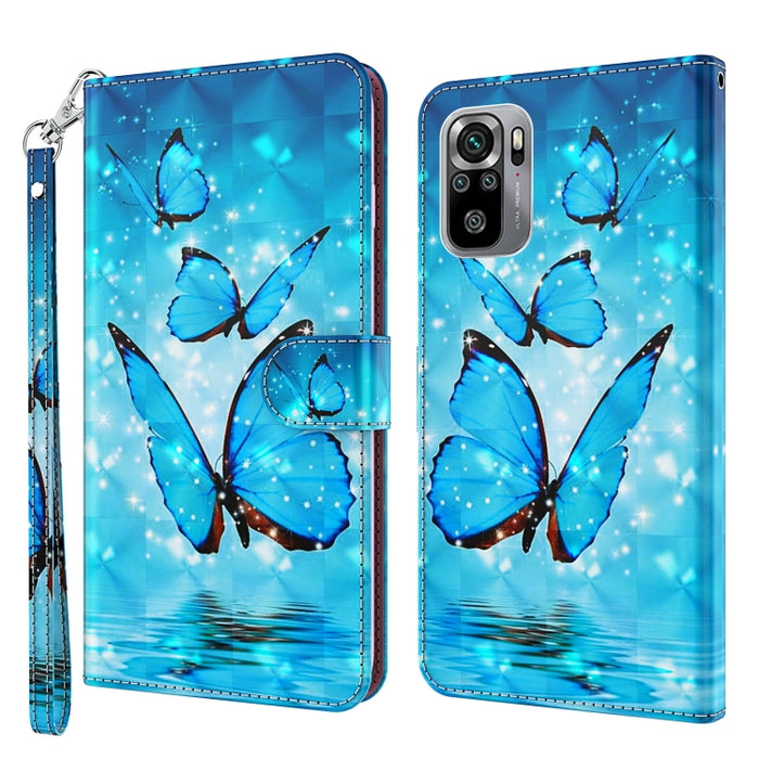 Estuche para teléfono con patrón de pintura 3D TPU + PU, For Xiaomi Poco F4 GT, For Xiaomi Poco M5, For Xiaomi Poco M5S/Redmi Note 10/Note 10S
