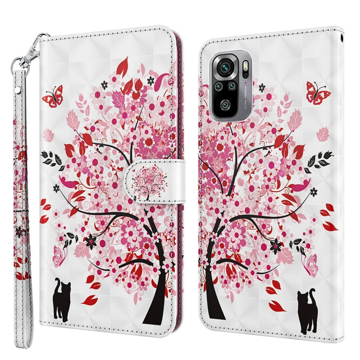 Estuche para teléfono con patrón de pintura 3D TPU + PU, For Xiaomi Poco F4 GT, For Xiaomi Poco M5, For Xiaomi Poco M5S/Redmi Note 10/Note 10S