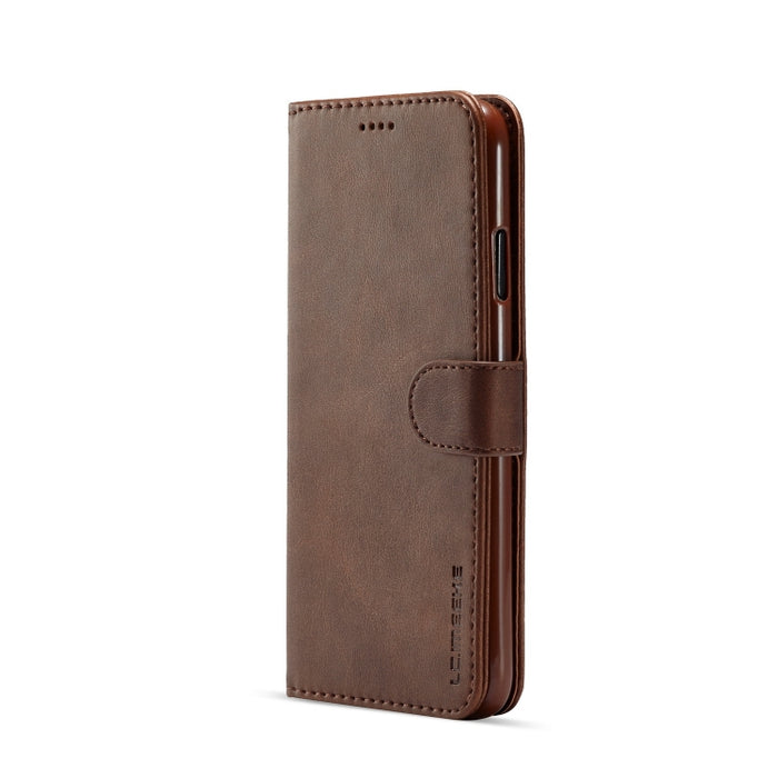 LC.IMEEKE Estuche para teléfono de cuero con textura de becerro, For Samsung Galaxy A23e, For Xiaomi 12T / 12T Pro, For Xiaomi Redmi 9C