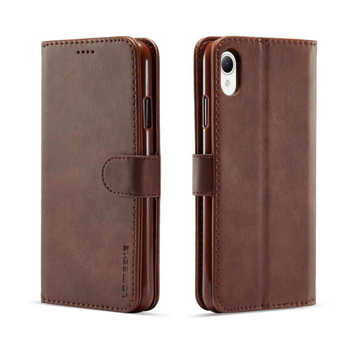 LC.IMEEKE Estuche para teléfono de cuero con textura de becerro, For Samsung Galaxy A23e, For Xiaomi 12T / 12T Pro, For Xiaomi Redmi 9C