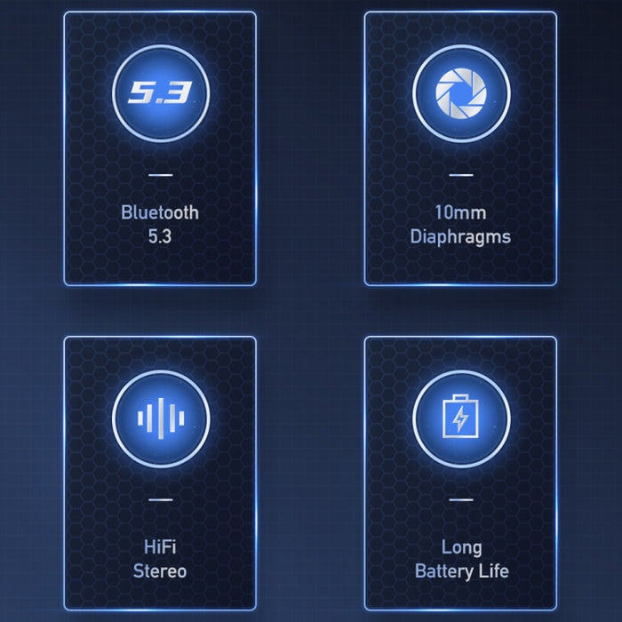 Auriculares inalámbricos Bluetooth para juegos awei T52